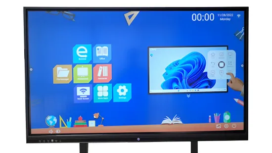 Smart Teaching Conference Room Online Portable Interactive Whiteboard LED Display
