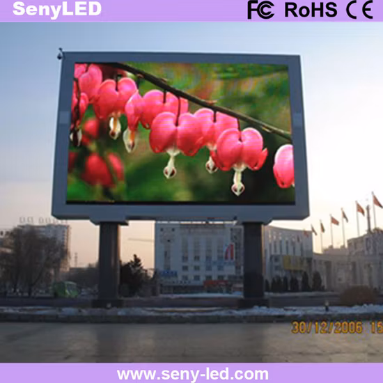 Pannello schermo video digitale impermeabile esterno P5/P6/P8/P10 Display pubblicitario LED elettronico gigante per scheda TV